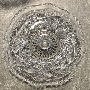 Cut Crystal candy dish